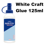 Marlin White craft glue non-toxic 125ml multi-purpose 